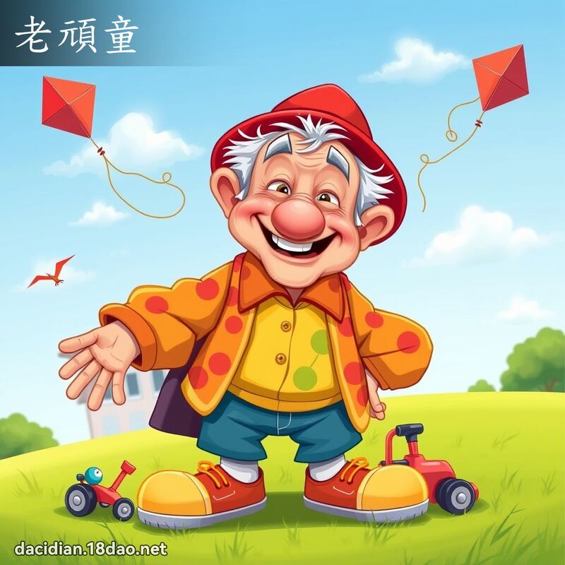 老頑童 - 國語大辭典配圖