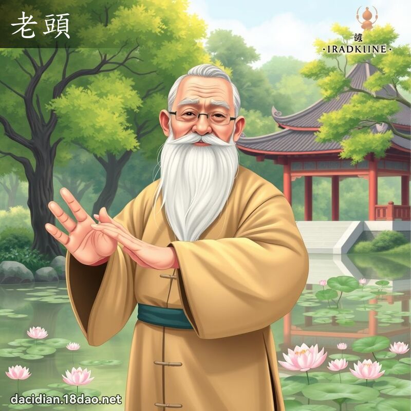 老頭 - 國語大辭典配圖