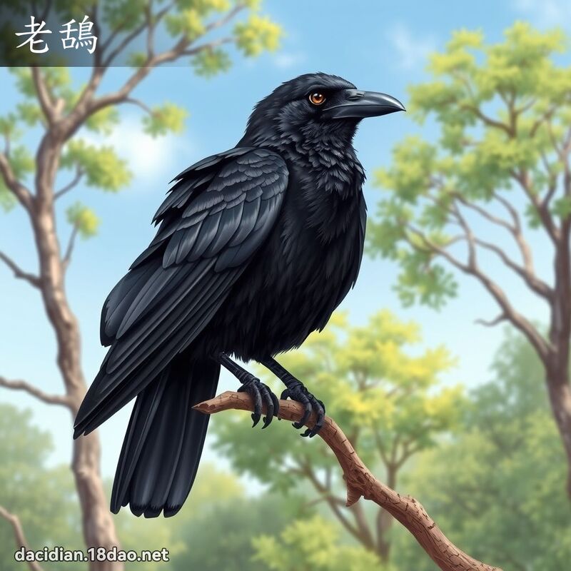老鴰 - 国语大辞典配图