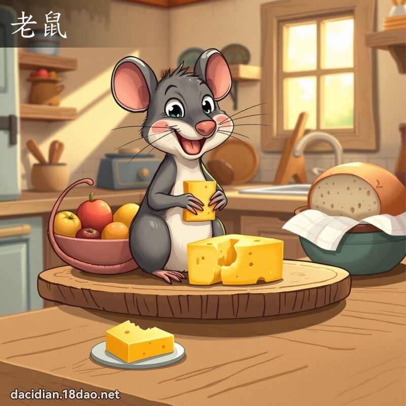 老鼠 - 国语大辞典配图
