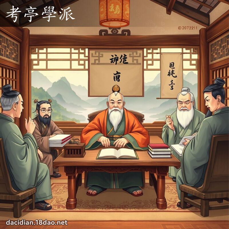 考亭學派 - 國語大辭典配圖