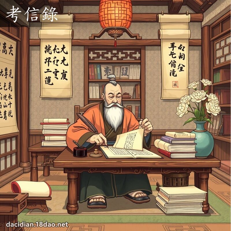 考信录 - 国语大辞典配图