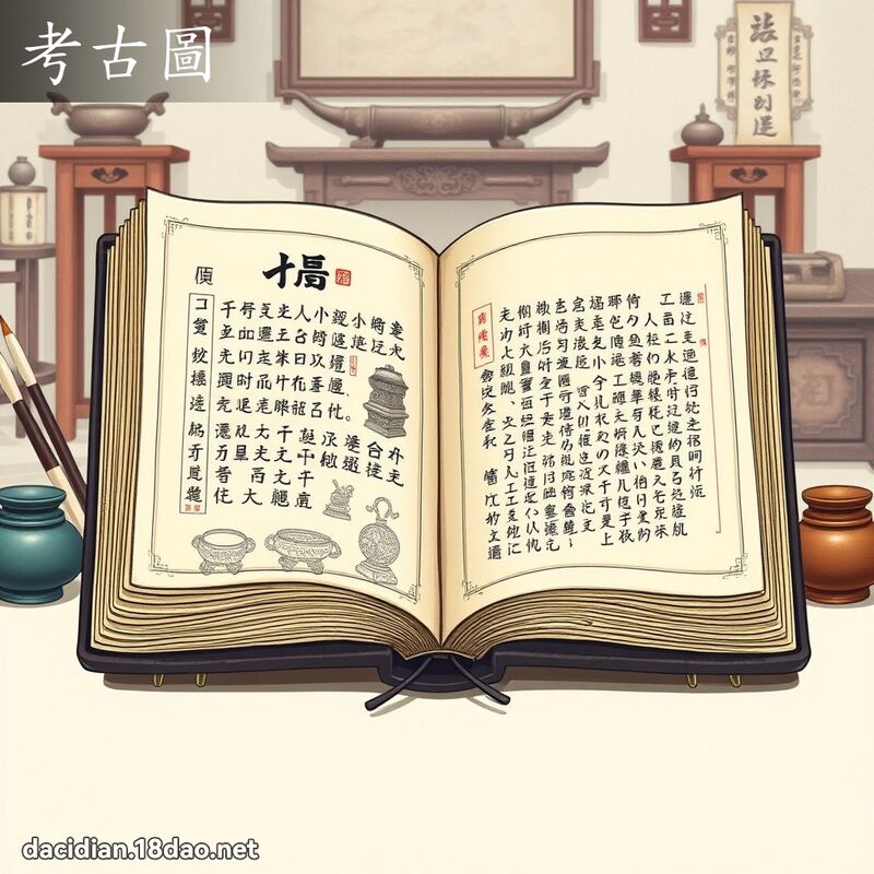 考古图 - 国语大辞典配图