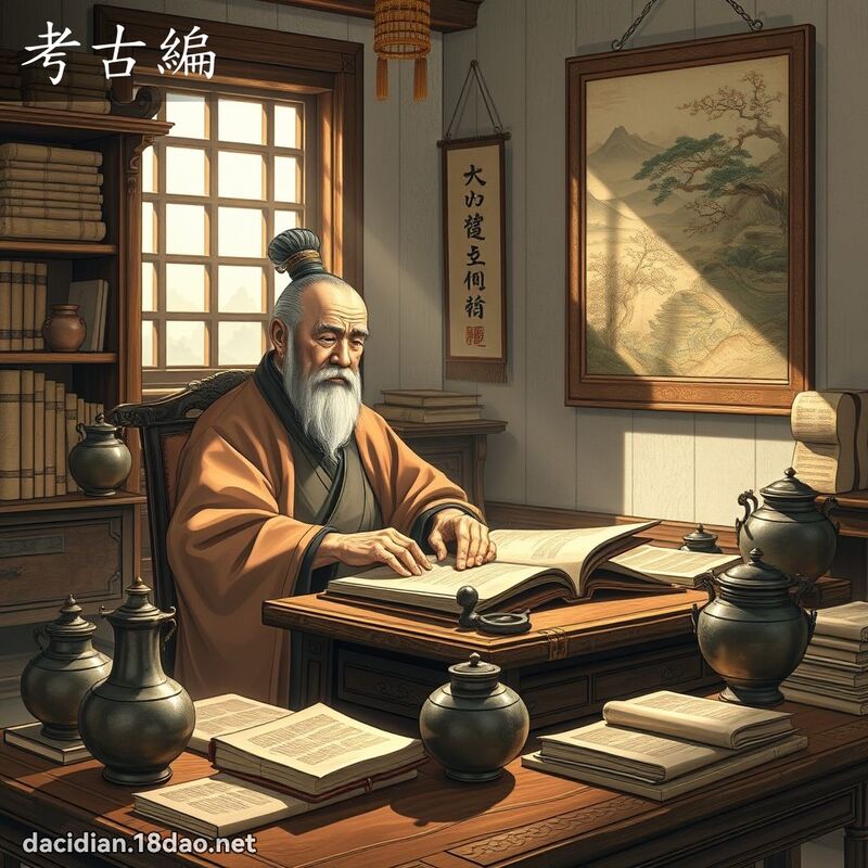 考古编 - 国语大辞典配图