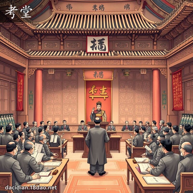 考堂 - 國語大辭典配圖