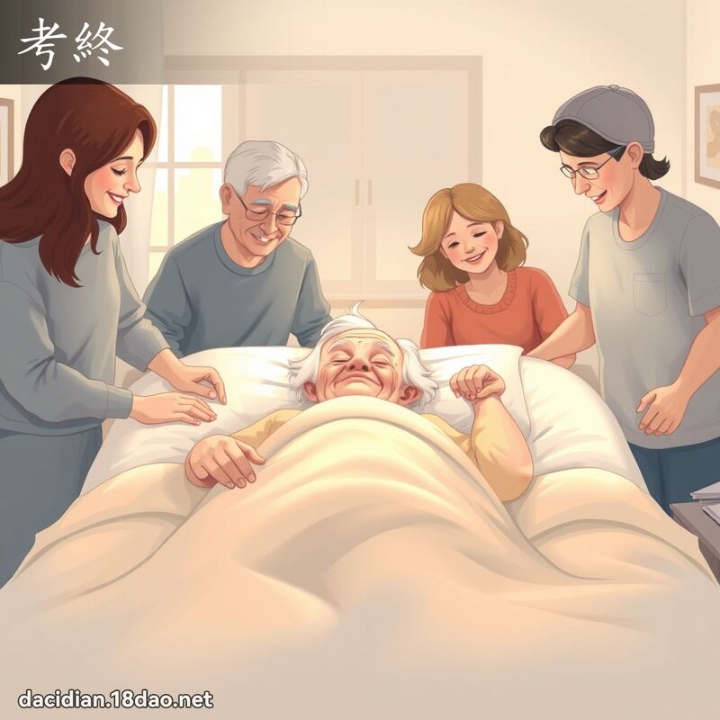 考终 - 国语大辞典配图