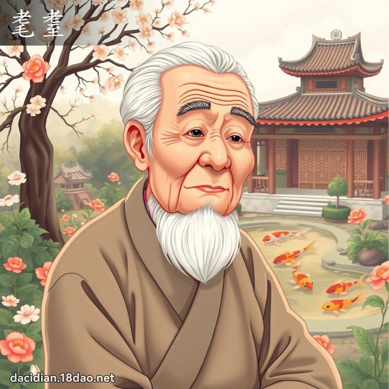 耄耋 - 國語大辭典配圖