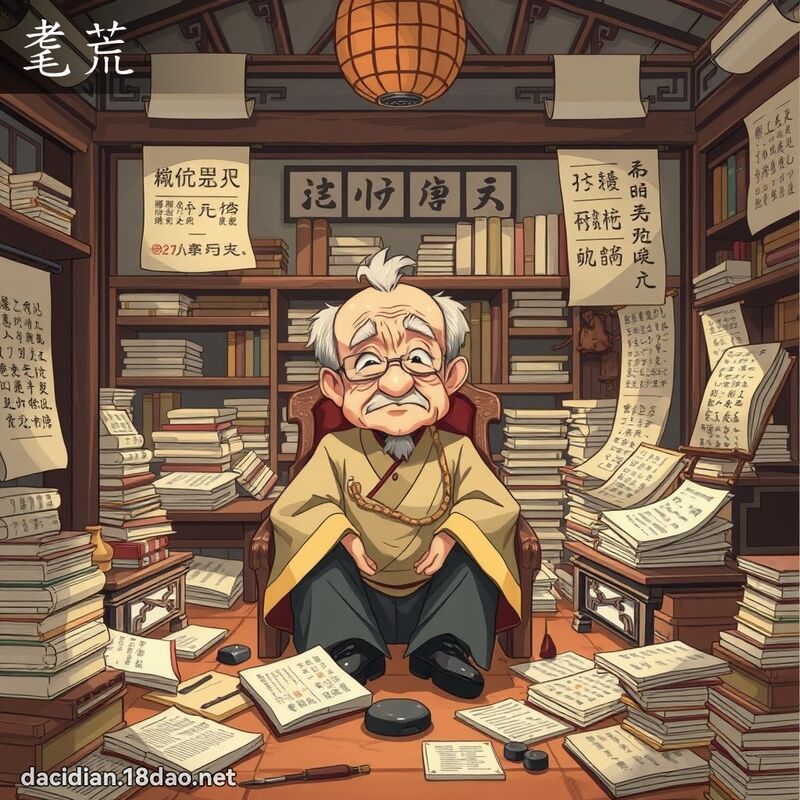 耄荒 - 国语大辞典配图