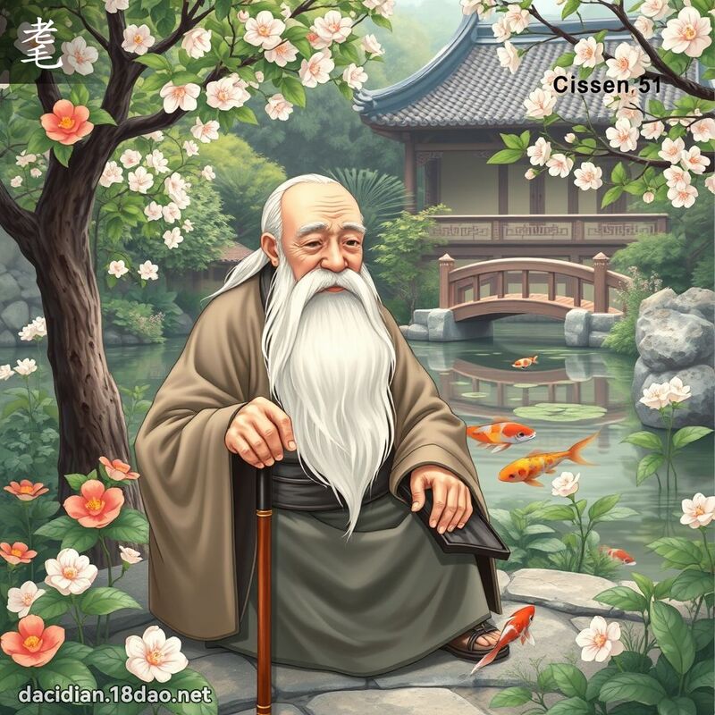 耄 - 国语大辞典配图