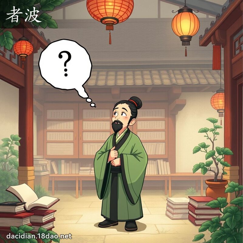 者波 - 國語大辭典配圖