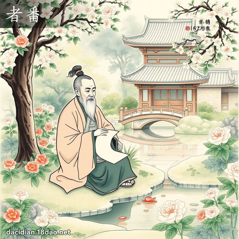 者番 - 國語大辭典配圖