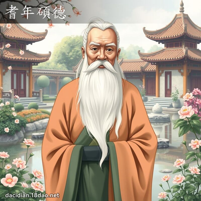 耆年碩德 - 國語大辭典配圖