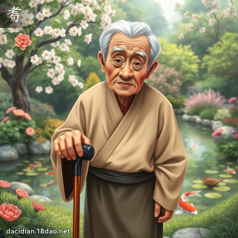 耈 - 國語大辭典配圖