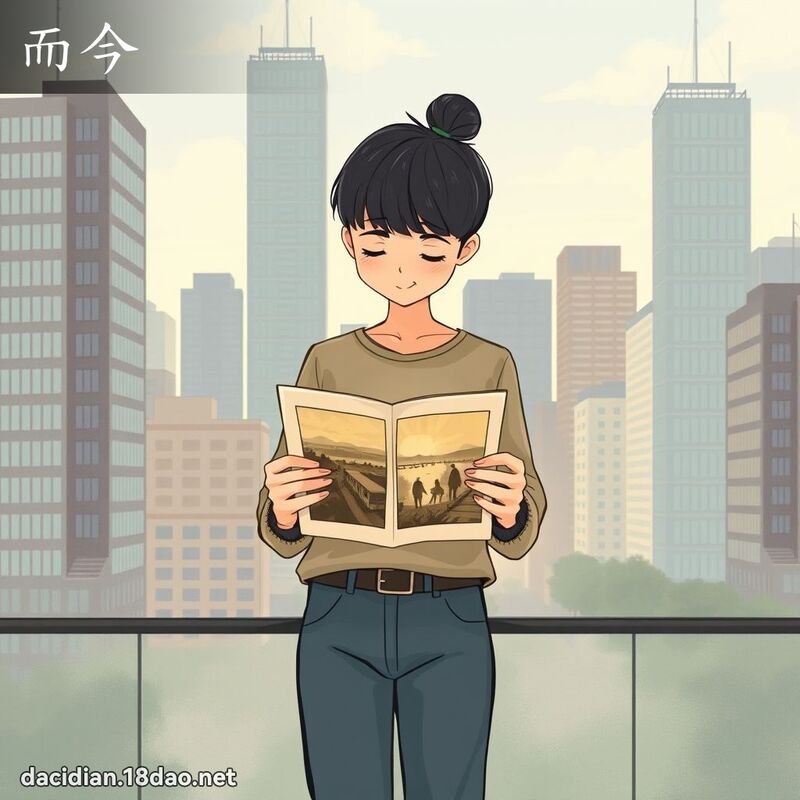 而今 - 國語大辭典配圖