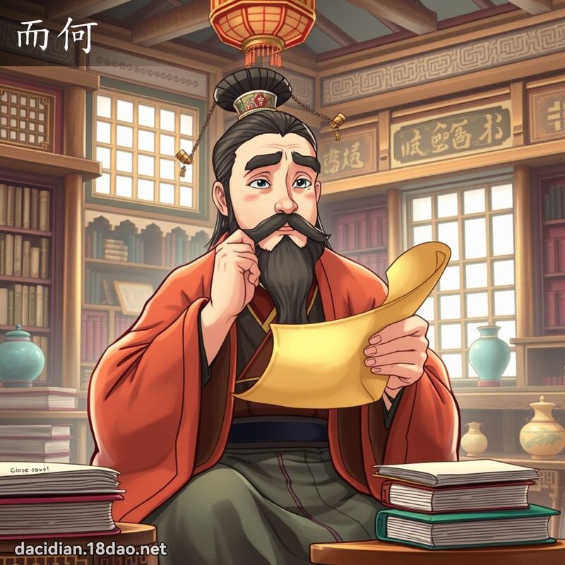 而何 - 國語大辭典配圖