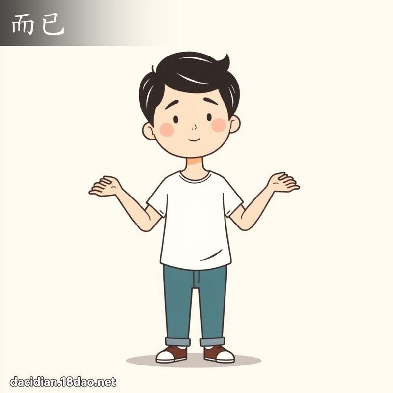 而已 - 国语大辞典配图