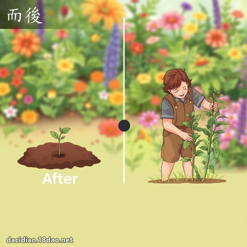 而後 - 國語大辭典配圖