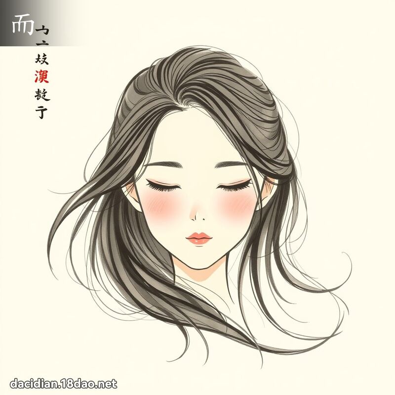 而 - 國語大辭典配圖