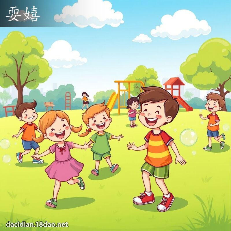 耍嬉 - 国语大辞典配图