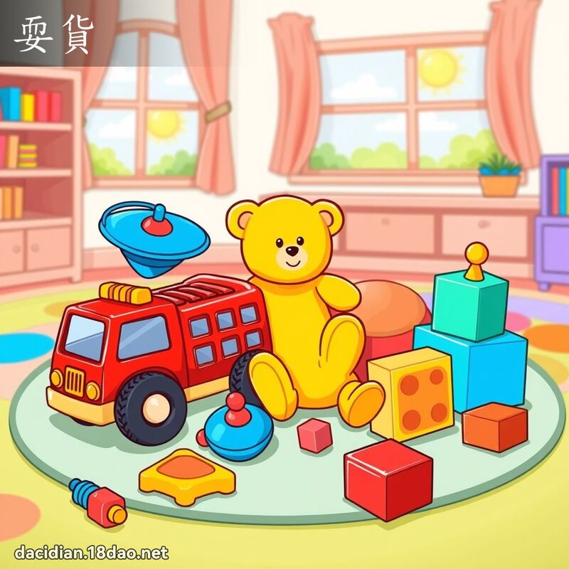 耍貨 - 國語大辭典配圖