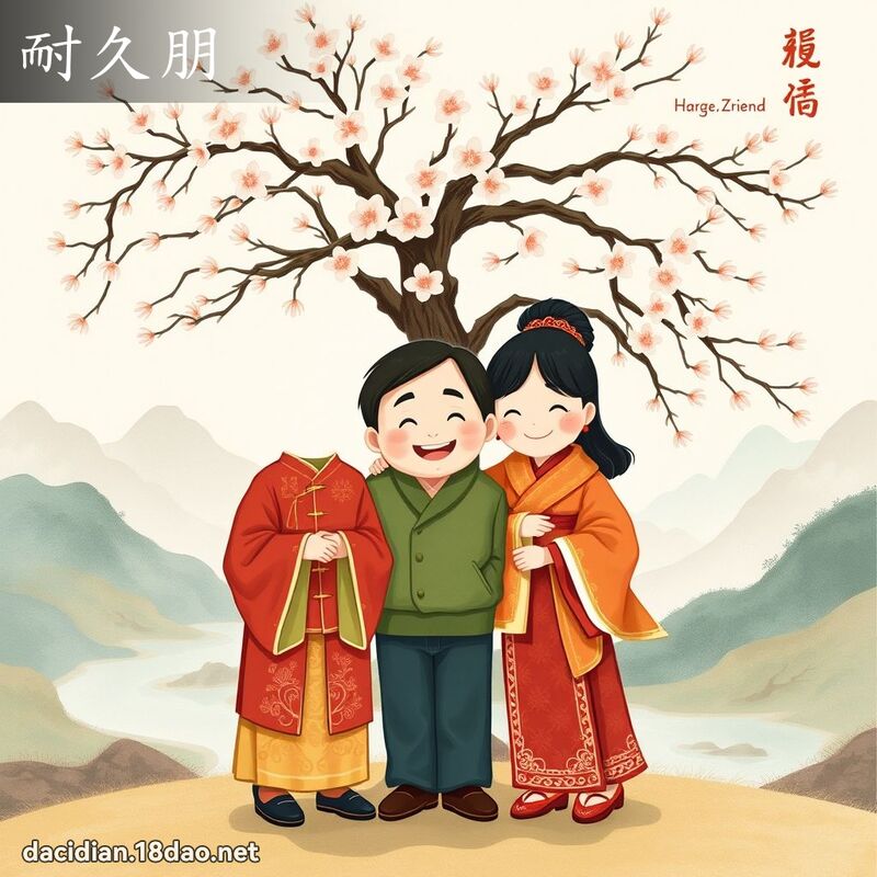 耐久朋 - 國語大辭典配圖