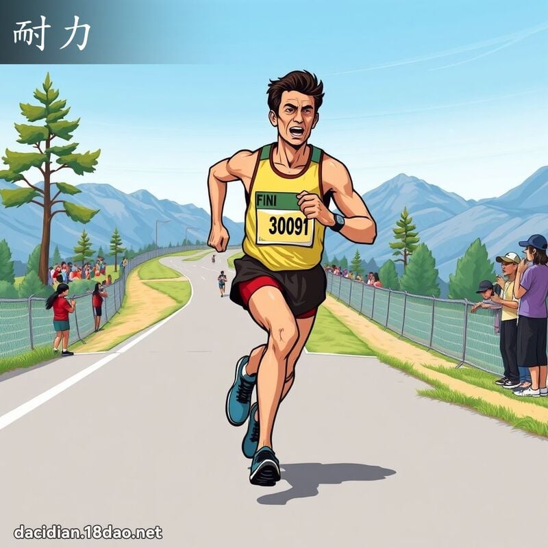 耐力 - 国语大辞典配图