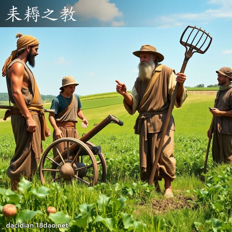 耒耨之教 - 國語大辭典配圖