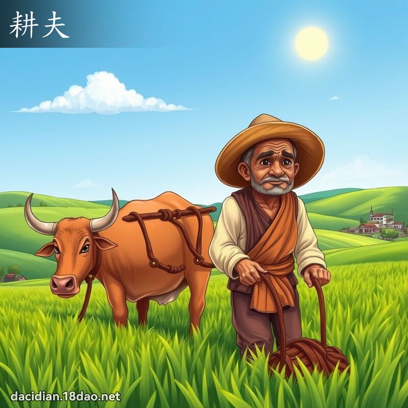 耕夫 - 国语大辞典配图