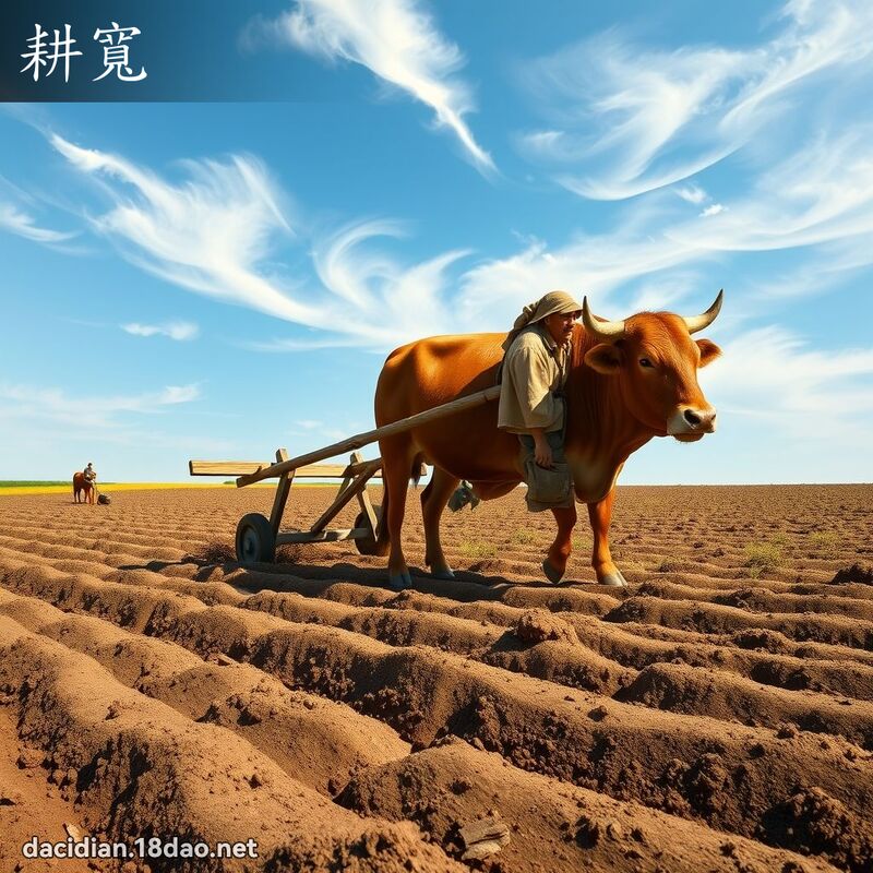 耕寬 - 國語大辭典配圖
