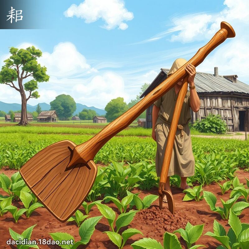 耜 - 國語大辭典配圖