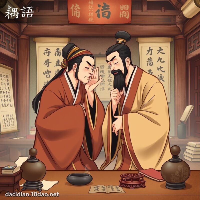 耦语 - 国语大辞典配图