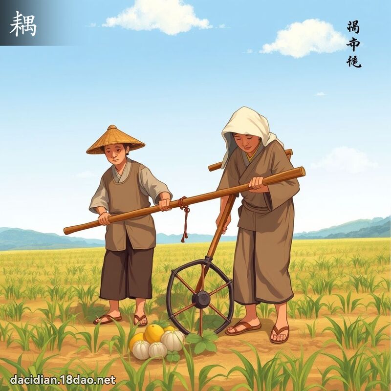 耦 - 國語大辭典配圖