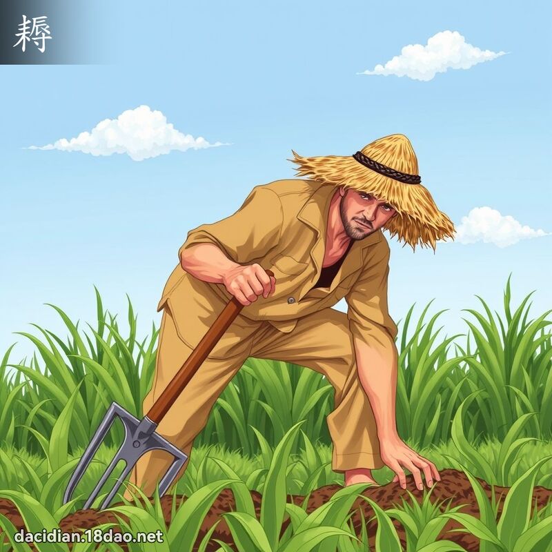 耨 - 國語大辭典配圖