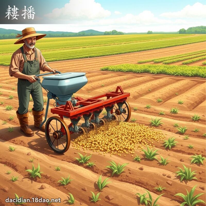 耬播 - 國語大辭典配圖