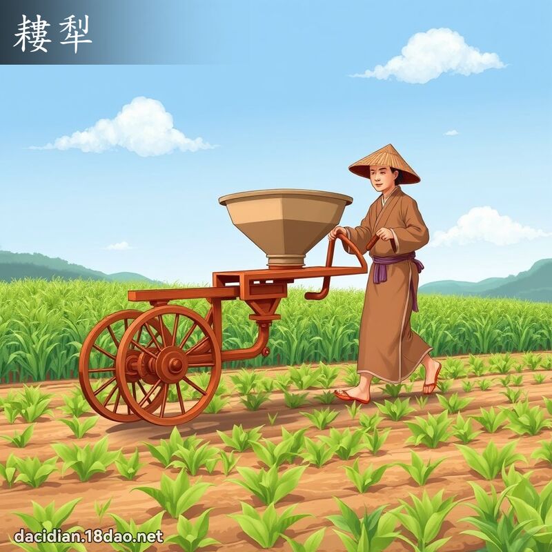 耬犁 - 国语大辞典配图