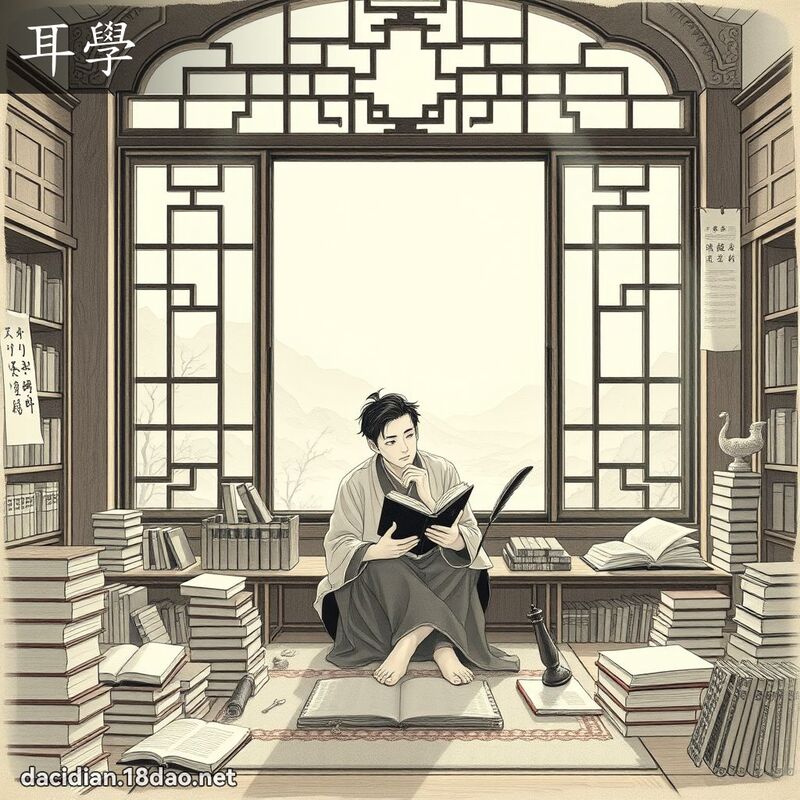 耳學 - 國語大辭典配圖