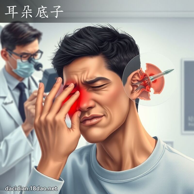 耳朵底子 - 国语大辞典配图