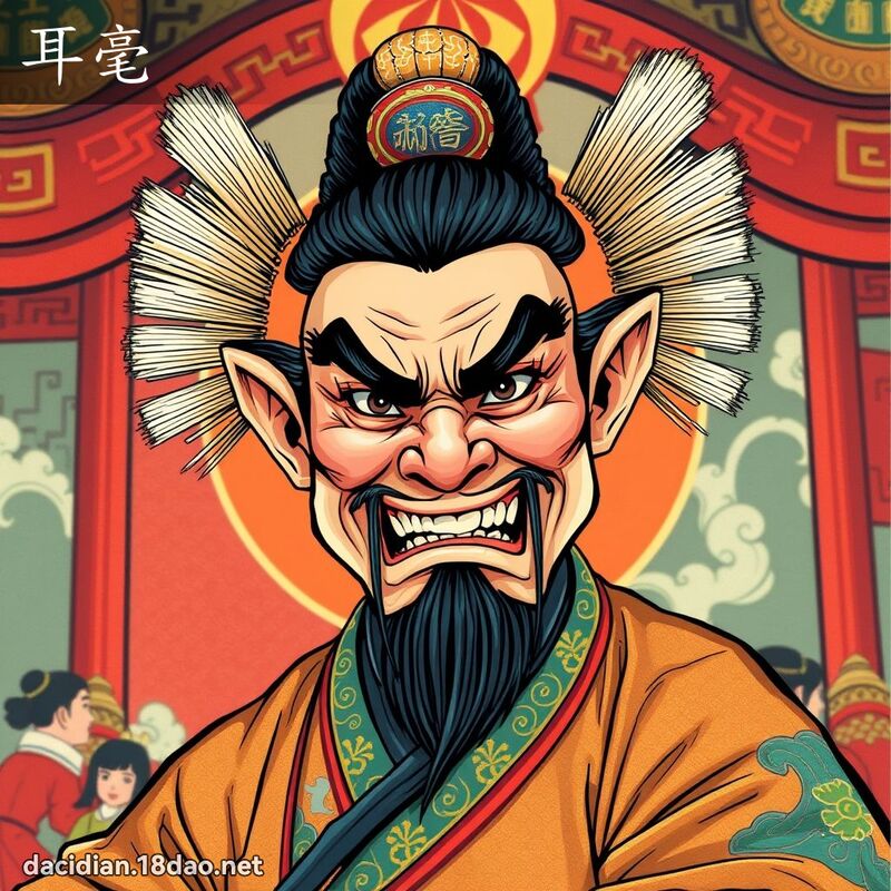 耳毫 - 國語大辭典配圖