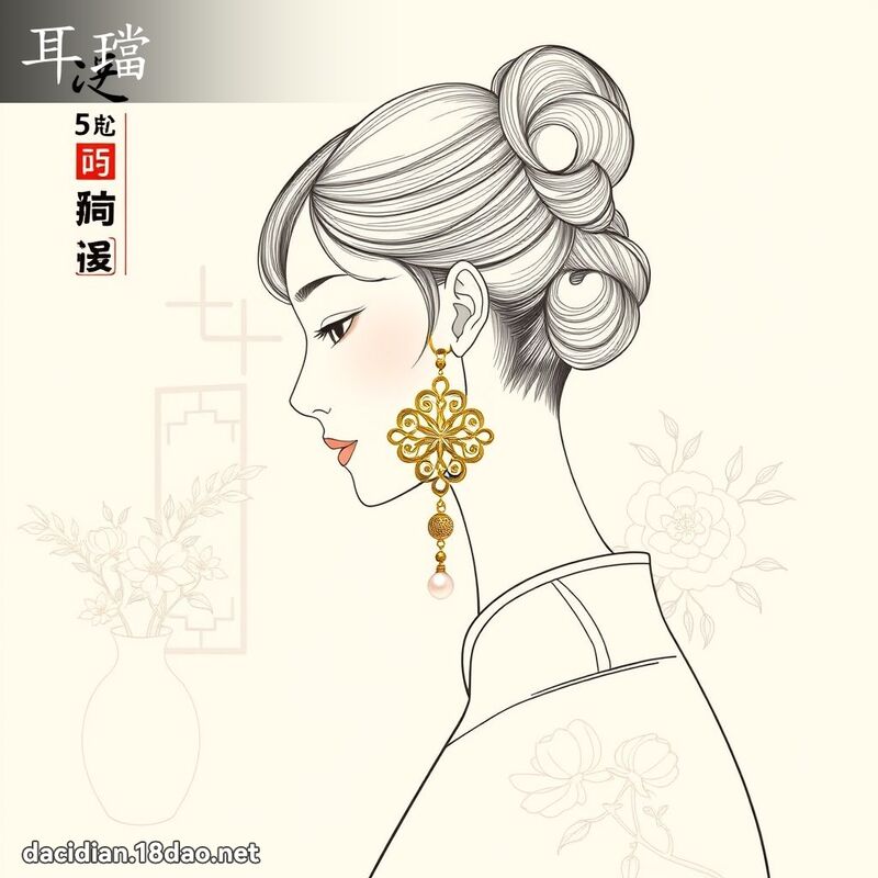 耳璫 - 国语大辞典配图