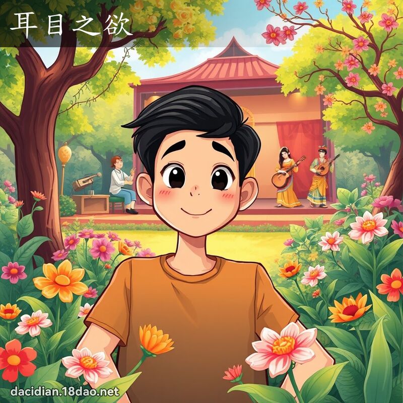 耳目之欲 - 国语大辞典配图