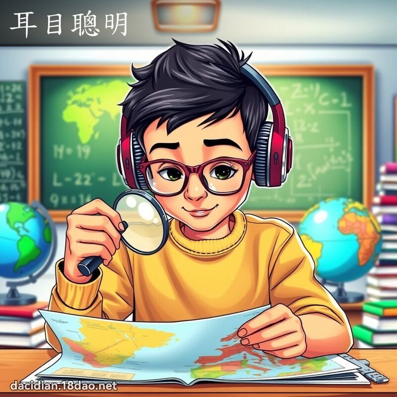 耳目聪明 - 国语大辞典配图