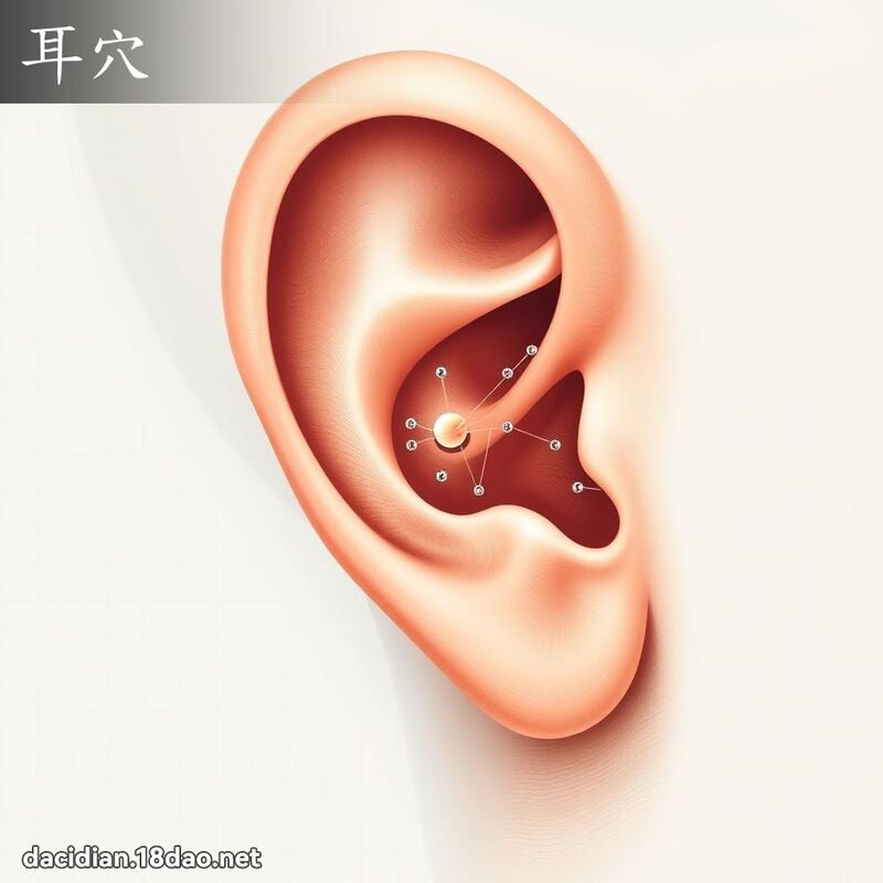耳穴 - 国语大辞典配图