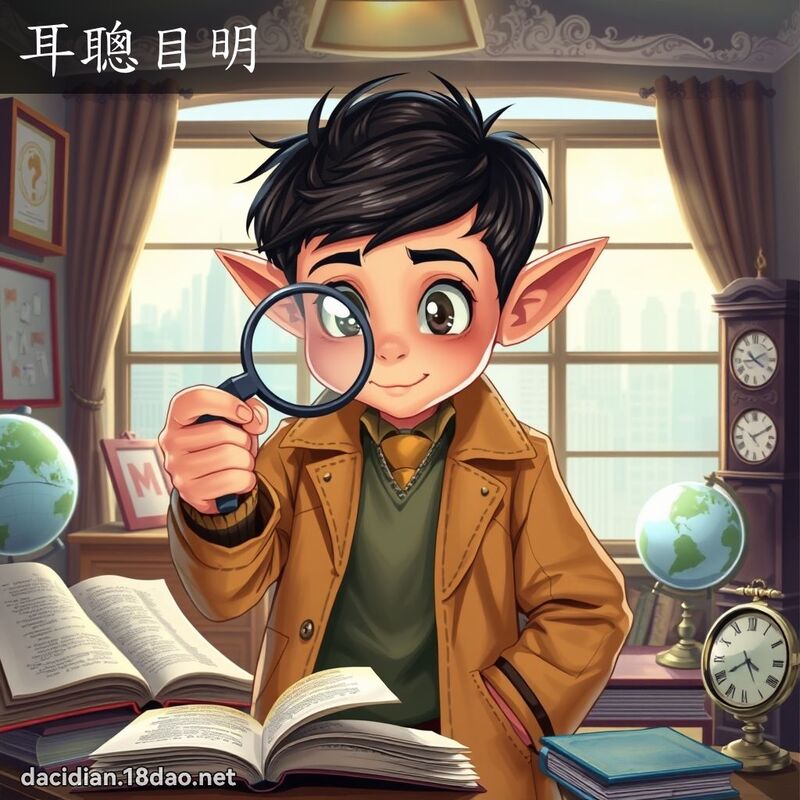 耳聪目明 - 国语大辞典配图