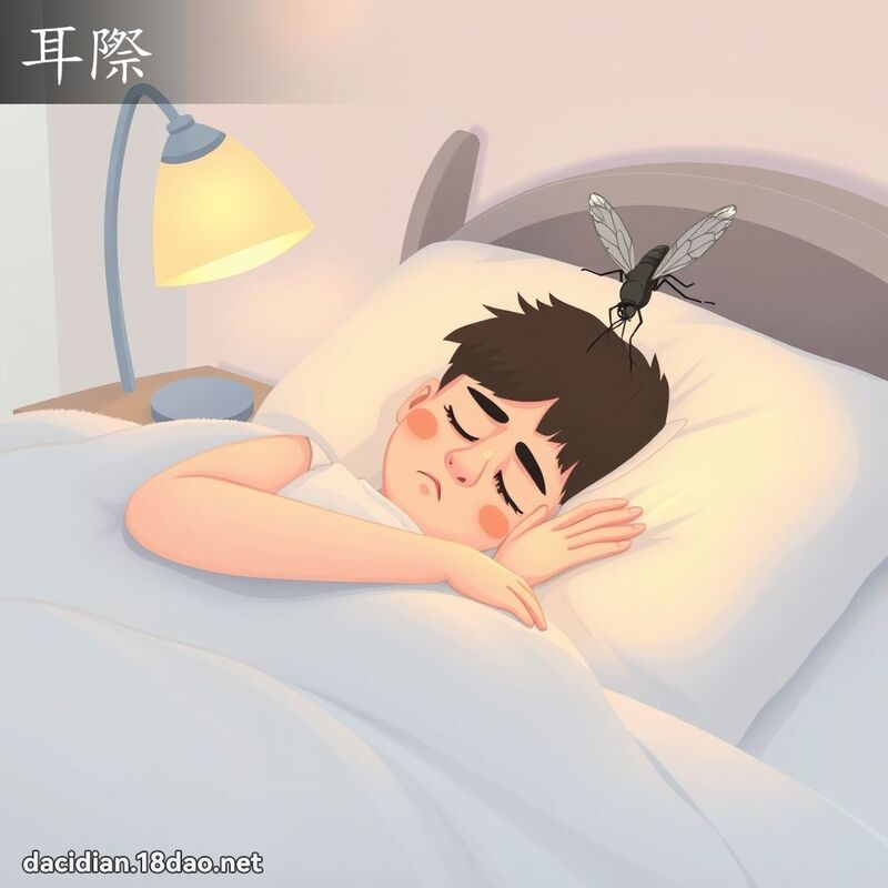 耳際 - 國語大辭典配圖