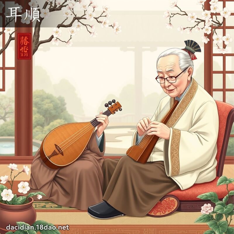 耳順 - 國語大辭典配圖
