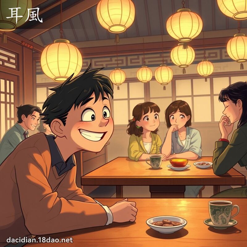 耳風 - 國語大辭典配圖