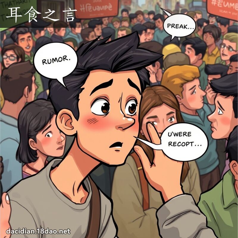 耳食之言 - 国语大辞典配图