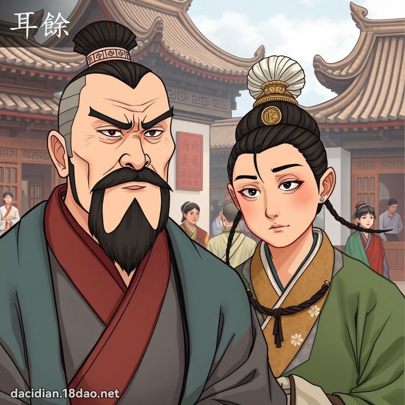 耳余 - 国语大辞典配图