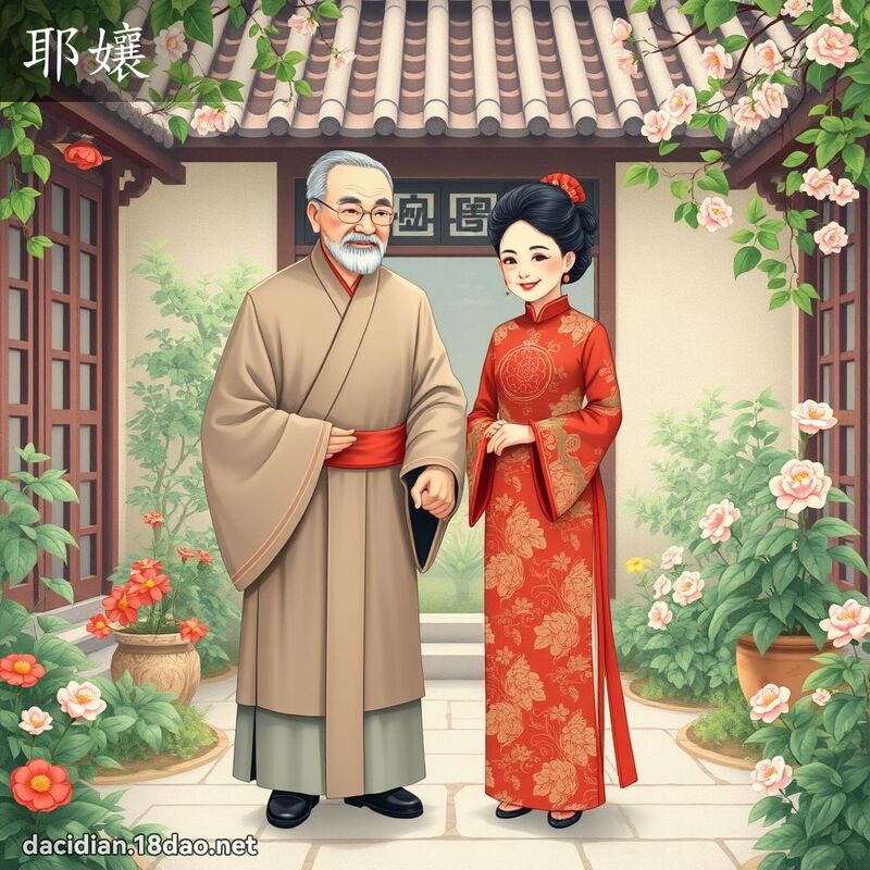 耶孃 - 国语大辞典配图