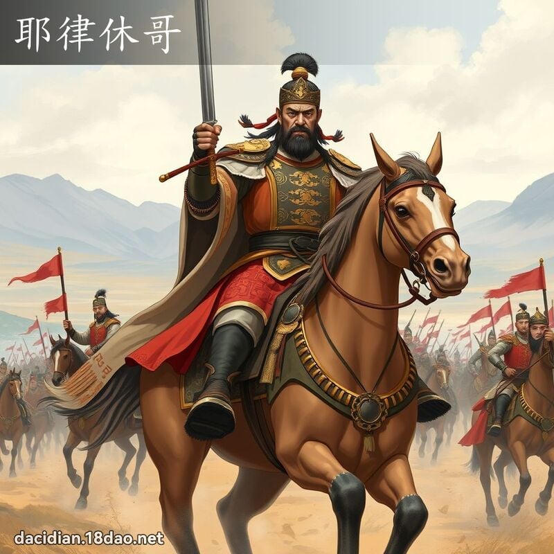 耶律休哥 - 國語大辭典配圖